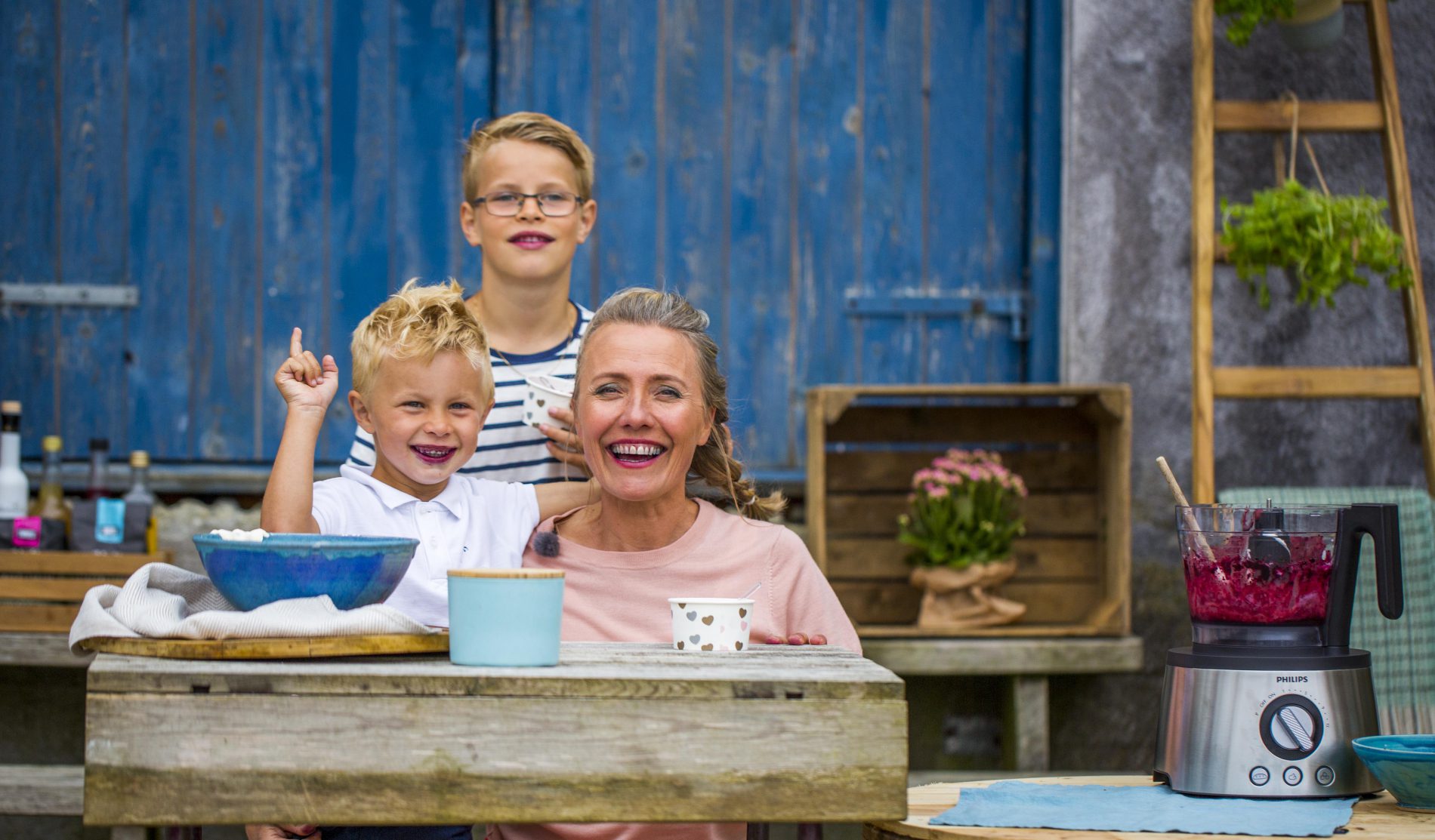 Blåbæris på 1-2-3