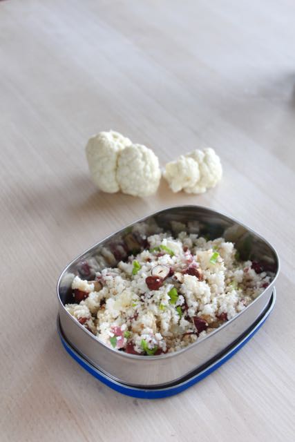 Blomkålrisotto i matboks
