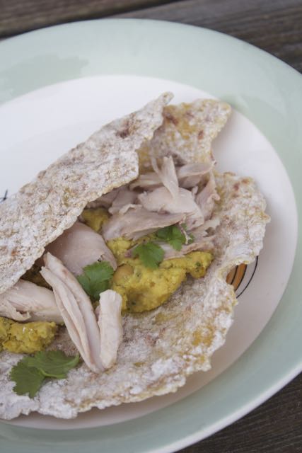 Bønnemos i glutenfri potetlefse