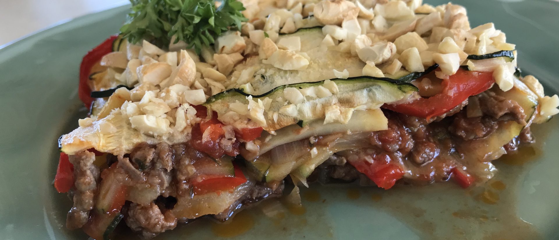 Lasagne med «grønnsaksplater»