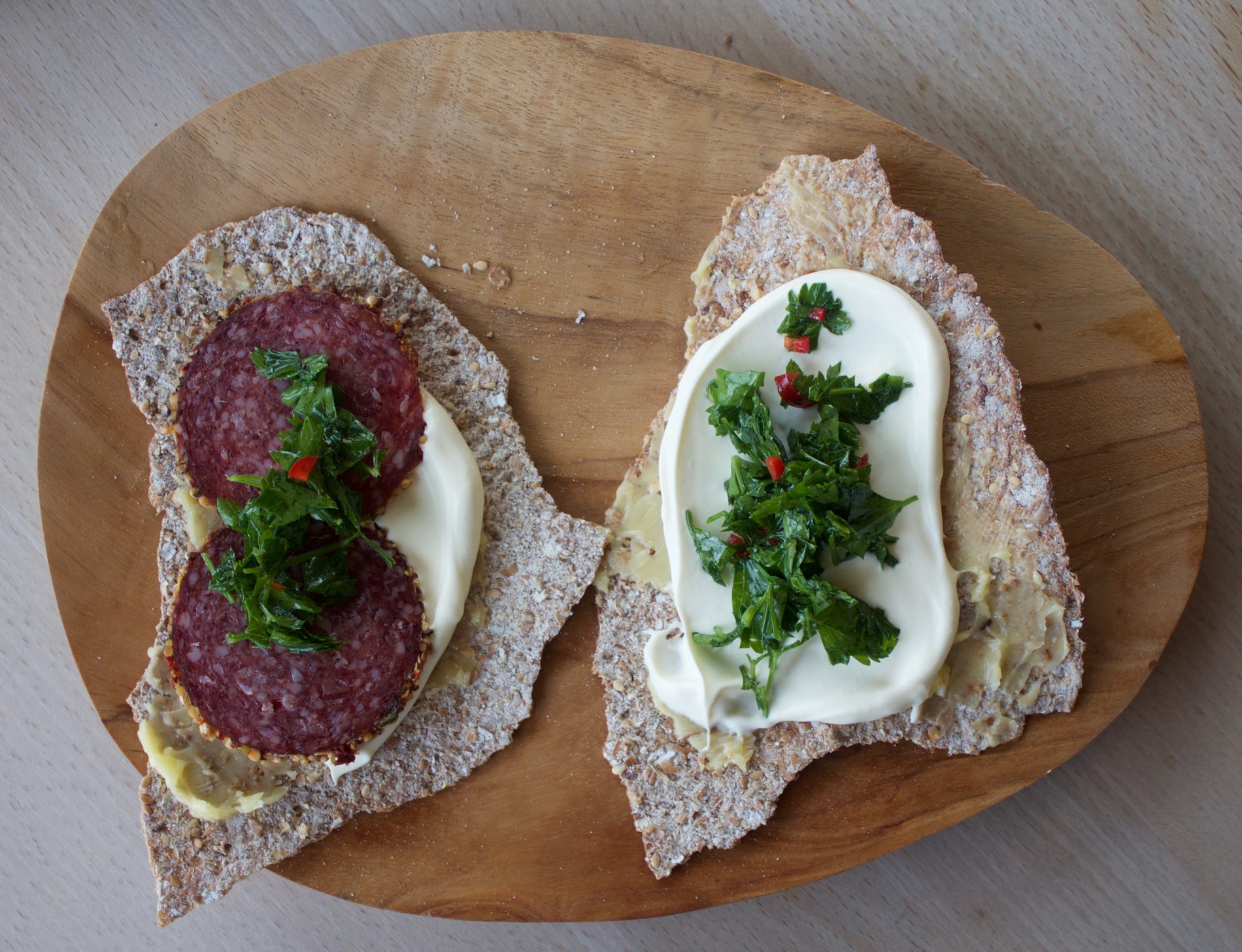 Smakfull og enkel lunsj for store og små