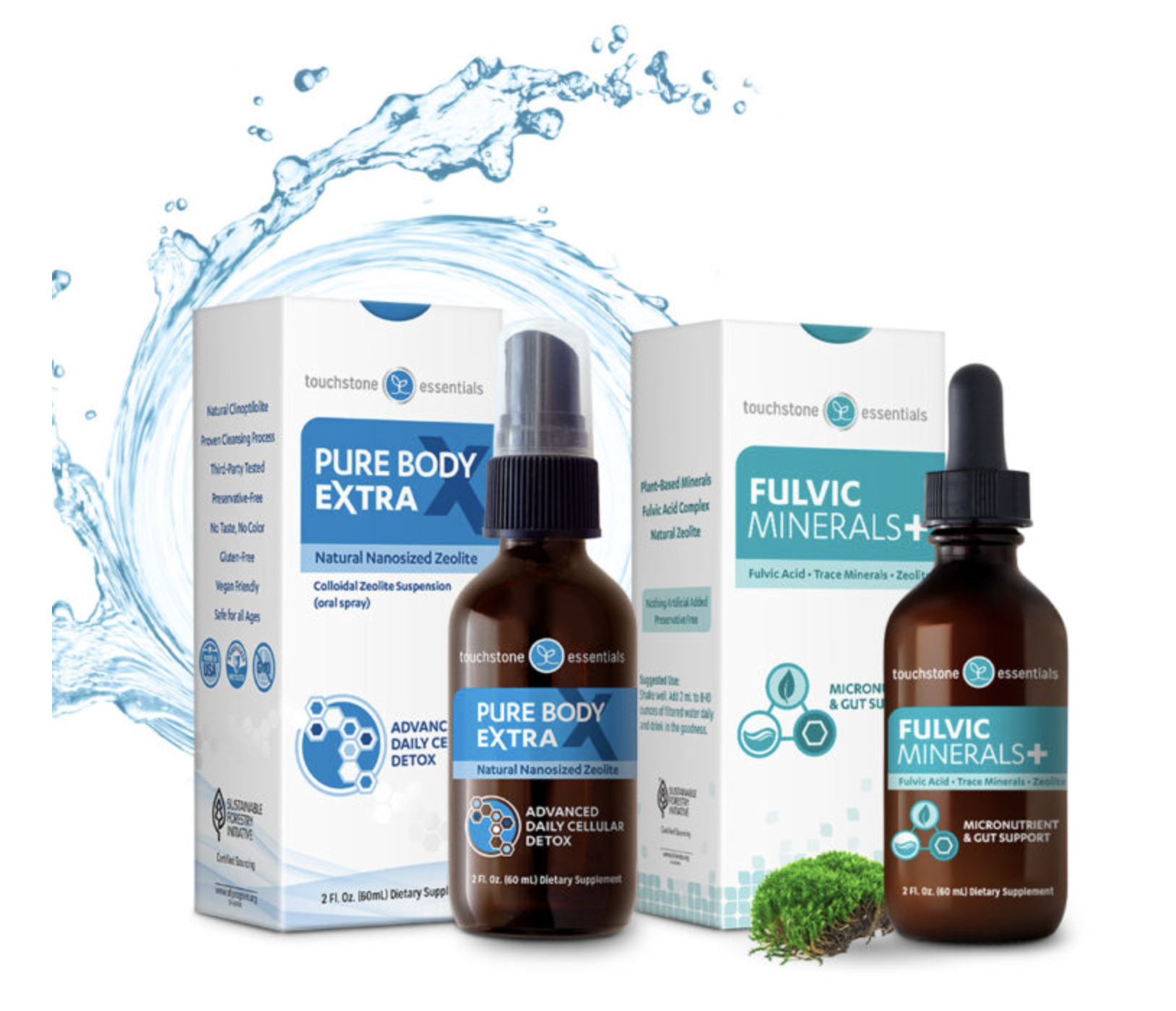 Pure Body Extra og Fulvic Minerals