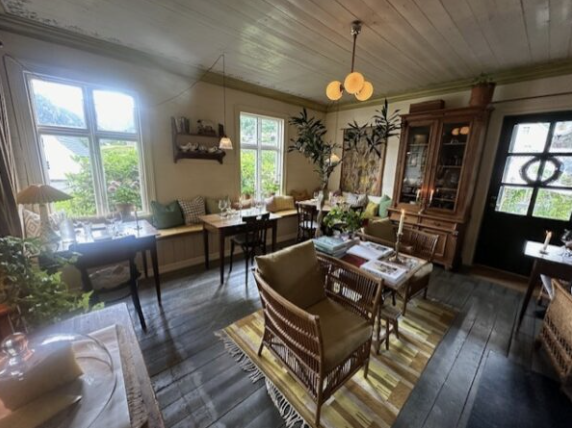 Stuen på Hardanger Fjord Lodge