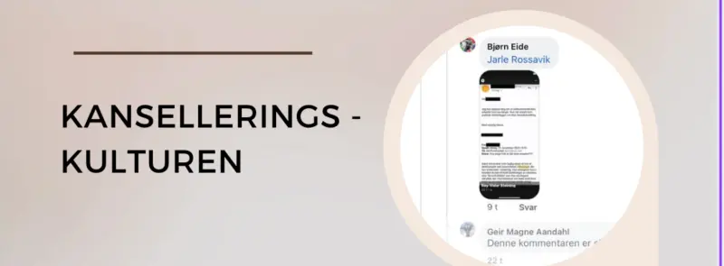 Nettroll og kanselleringskultur