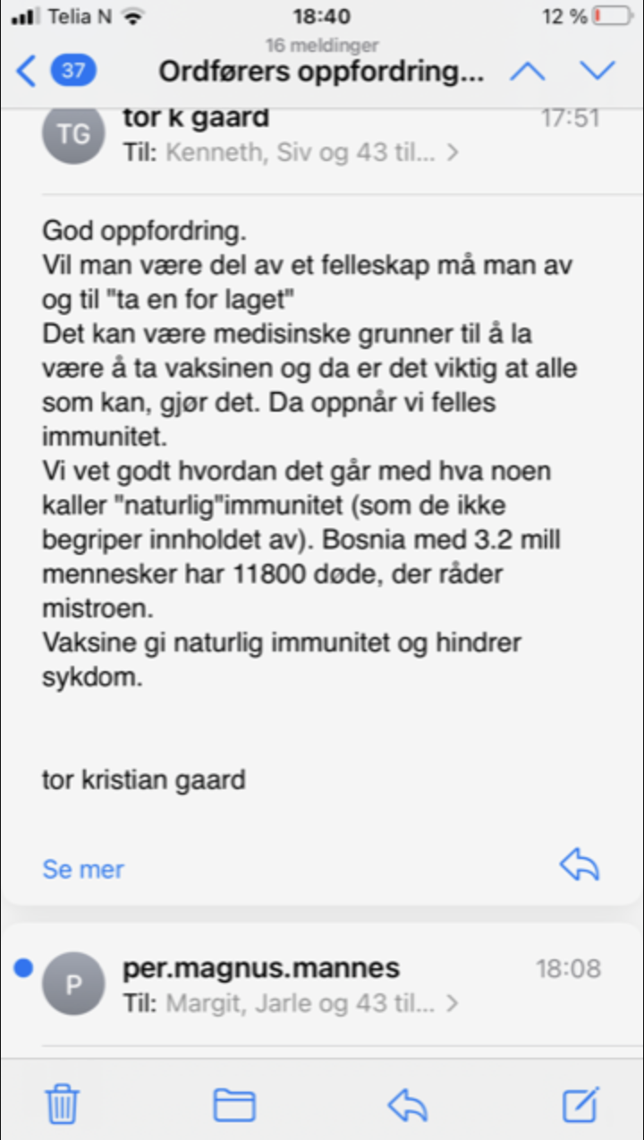 E-post svar 2
