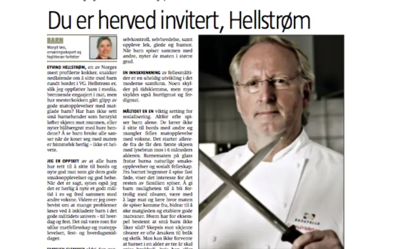 Velkommen Hellstrøm!
