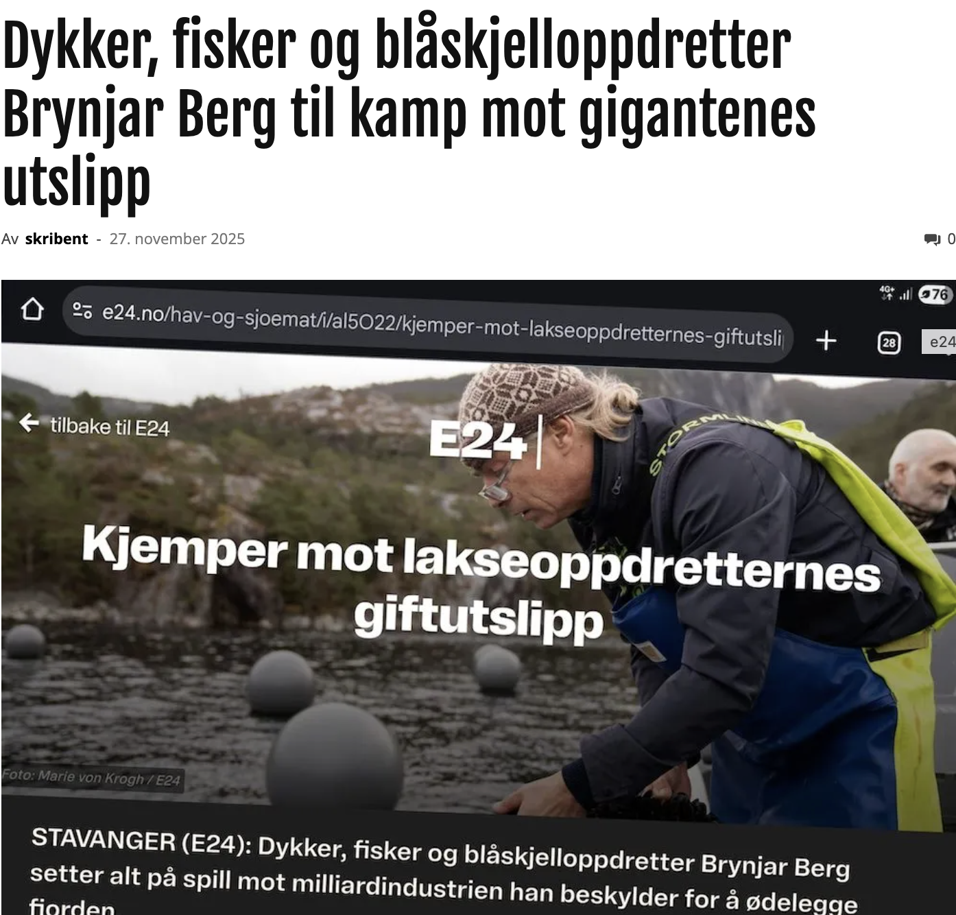 Webinar: Samtale med Brynjar Berg