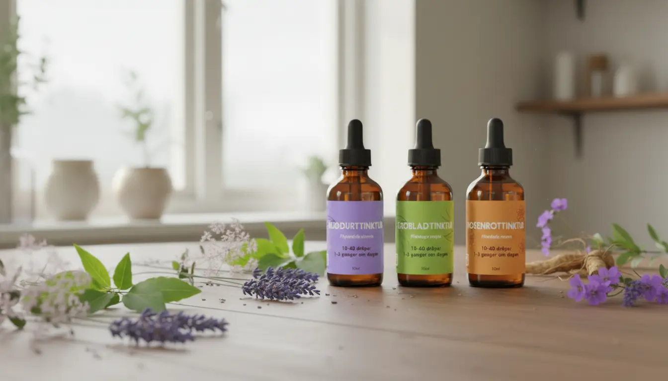 Håndlagde tinkturer med friske urter